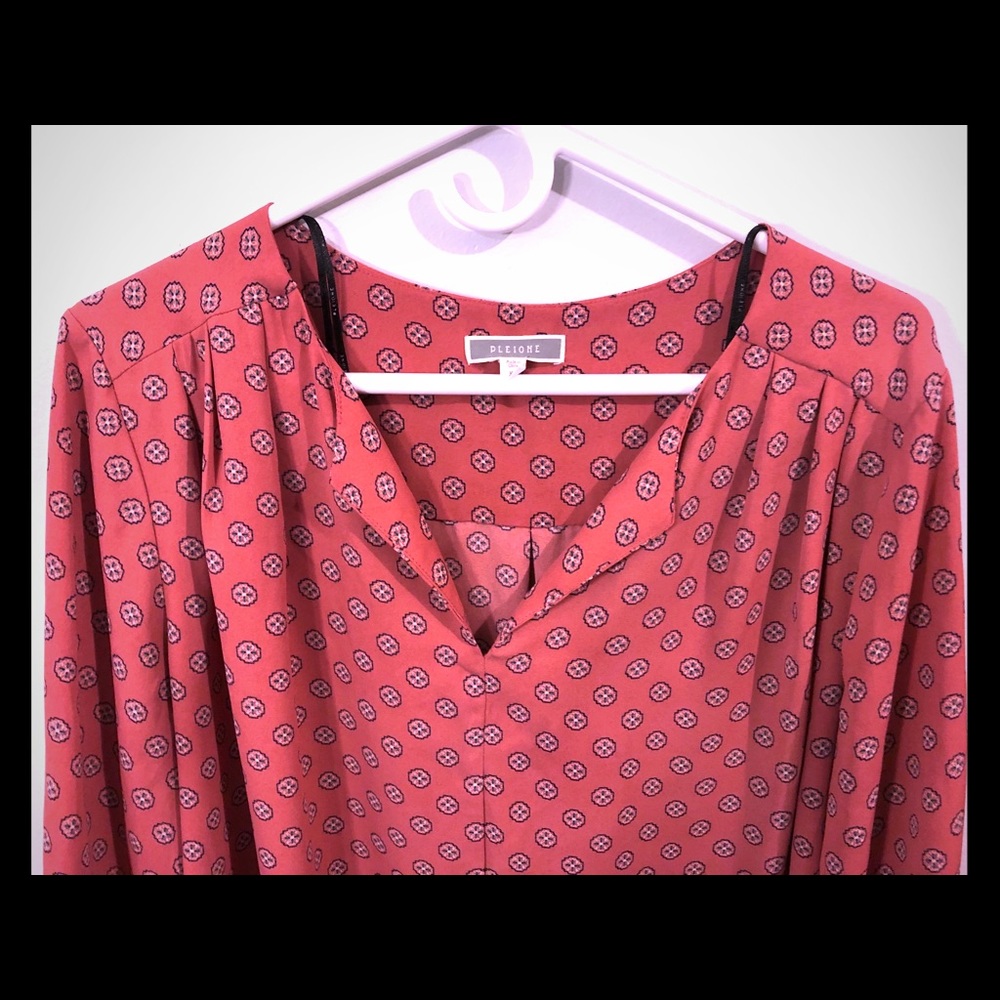 Pleione pink blouse